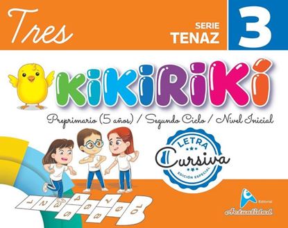 Imagen de MALETIN KIKIRIKI CURSIVA SERIE TENAZ 3