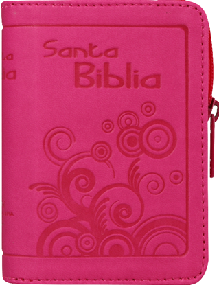 Imagen de SANTA BIBLIA RVR FUCSIA CON CIERRE