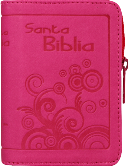 Imagen de SANTA BIBLIA RVR FUCSIA CON CIERRE