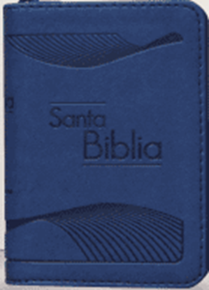 Imagen de SANTA BIBLIA RVR AZUL CON CIERRE