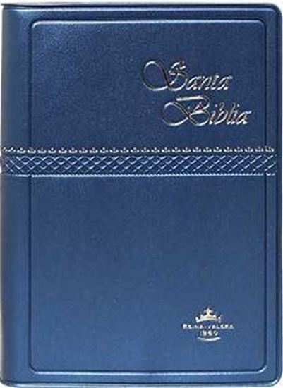 Imagen de SANTA BIBLIA RVR AZUL VINIL