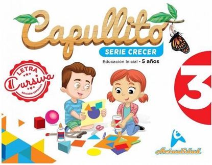 Imagen de CAJA CAPULLITO SERIE CRECER 3 CURSIVA
