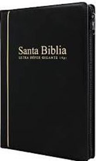 Imagen de BIBLIA RV 1960 SUPER GIGANTE PIEL NEGRO