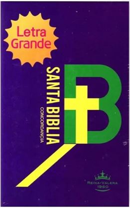 Imagen de BIBLIA RVR1960 DR TAPA DURA PURPURA