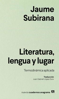 Imagen de LITERATURA, LENGUA Y LUGAR