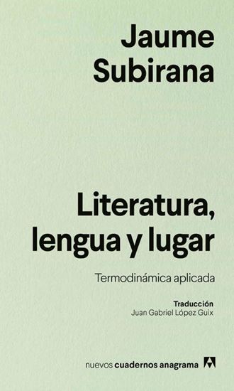 Imagen de LITERATURA, LENGUA Y LUGAR