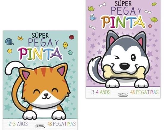 Imagen de SUPER PINTA COLOR + PEGATINA (48 PAG.)