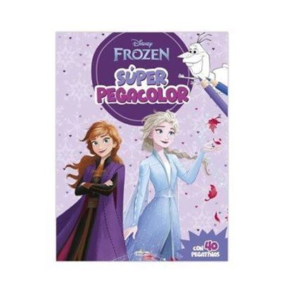 Imagen de FROZEN SUPER PEGACOLOR + PEGATINA