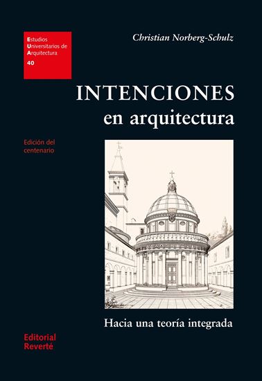 Imagen de INTENCIONES EN ARQUITECTURA. HACIA UNA