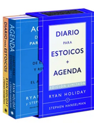 Imagen de ESTUCHE DEL DIARIO PARA ESTOICO (AZUL)