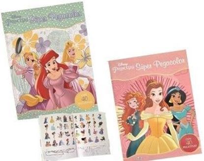 Imagen de PRINCESAS DISNEY SUPER PEGACOLOR + PEG