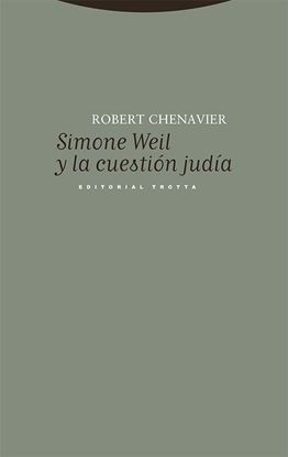 Imagen de SIMONO WEIL Y LA CUESTION JUDIA