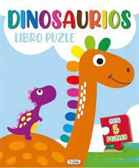 Imagen de DINOSAURIOS LIBRO  + 5 PUZLES