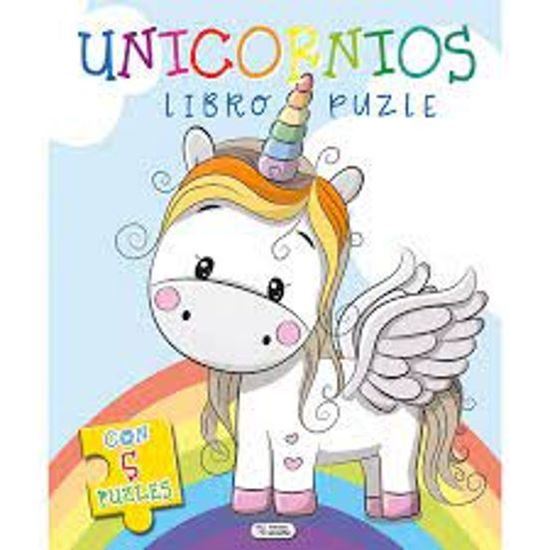 Imagen de UNICORNIOS LIBRO PUZLE