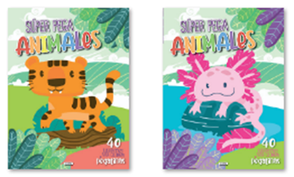 Imagen de SUPER PEGACOLOR ANIMALES (2 TITULOS)