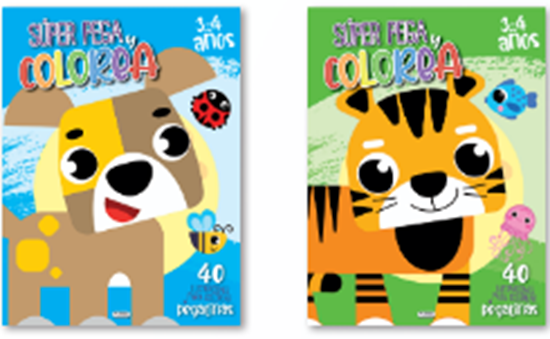 Imagen de SUPER PEGACOLOR EDADES (2 TITULOS)