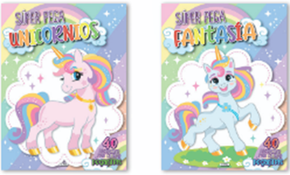 Imagen de SUPER PEGACOLOR FANTASIA /UNICORNIOS