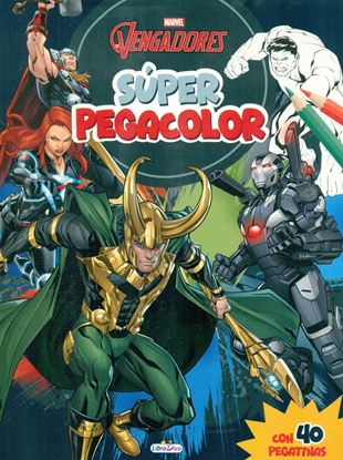 Imagen de VENGADORES SUPER PEGACOLOR