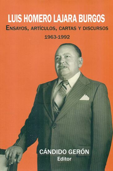 Imagen de LUIS HOMERO LAJARA. ENSAYOS, CARTAS