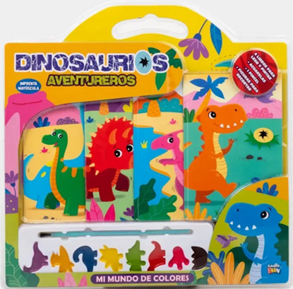 Imagen de MI MUNDO DE COLORES – DINOSAURIOS A.