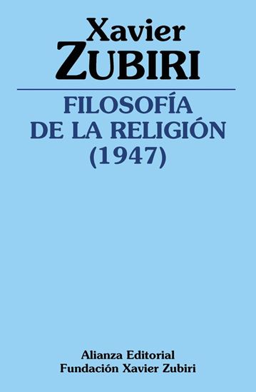 Imagen de FILOSOFIA DE LA RELIGION (1947)