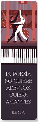 Imagen de LA POESIA NO QUIERE ADEPTOS (MARCAPAGINA