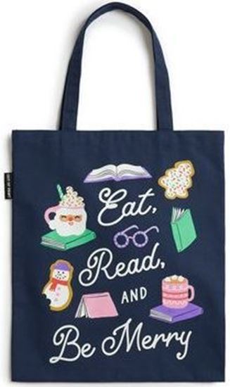 Imagen de EAT, READ & BE MERRY (BOLSA)