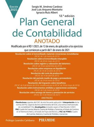 Imagen de PLAN GENERAL DE CONTABILIDAD ANOTADO