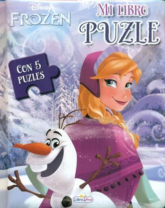Imagen de FROZEN LIBRO  MEDIANO + 6 PUZLES