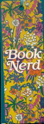 Imagen de BOOK NERD FLORAL BOOKMARK