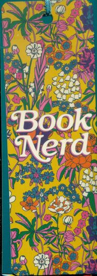 Imagen de BOOK NERD FLORAL BOOKMARK