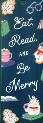 Imagen de EAT, READ & BE MERRY (2025) BOOKMARK