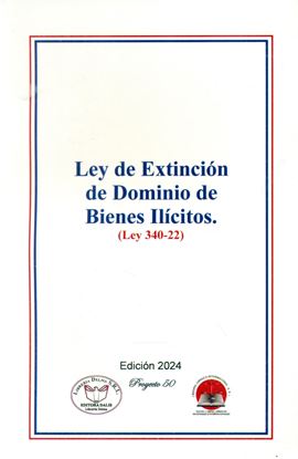 Imagen de LEY 340-22 QUE REGULA EL PROCESO DE EXT.
