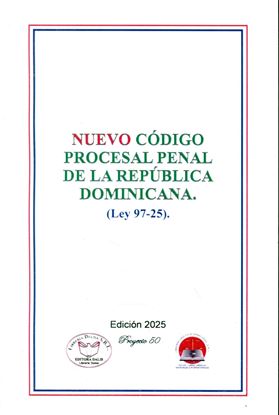 Imagen de CODIGO PROCESAL PENAL (LEY -97-25) MED.