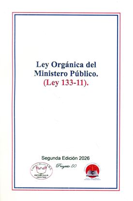 Imagen de LEY 133-11 LEY ORG. MIN. PUBLICO (2026)
