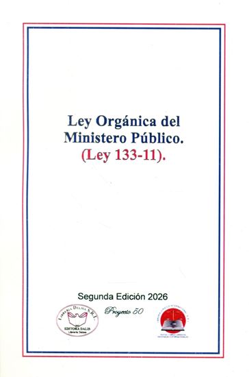 Imagen de LEY 133-11 LEY ORG. MIN. PUBLICO (2026)