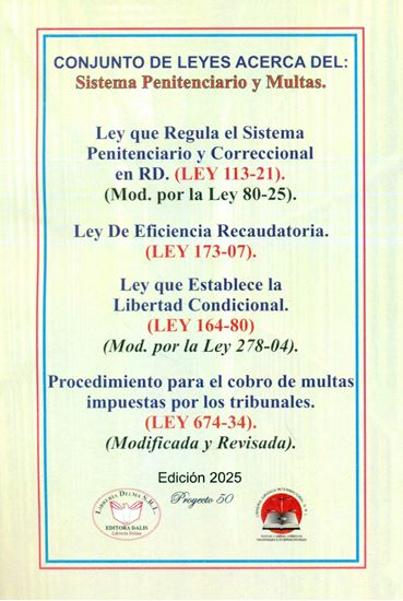 Imagen de CONJ. DE LEYES SIST. PENIT. Y MULTAS (LE