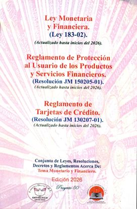 Imagen de CONJ. DE LEYES T. MON. Y FIN (LEY 183-02