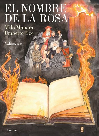 Imagen de EL NOMBRE DE LA ROSA (2) LA NOVELA GRAF.