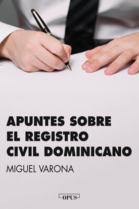Imagen de APUNTES SOBRE EL REGISTRO CIVIL DOM.