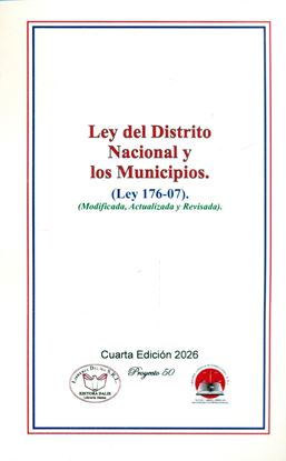 Imagen de LEY DEL DISTRITO NAC. Y LOS MUNICIPIOS