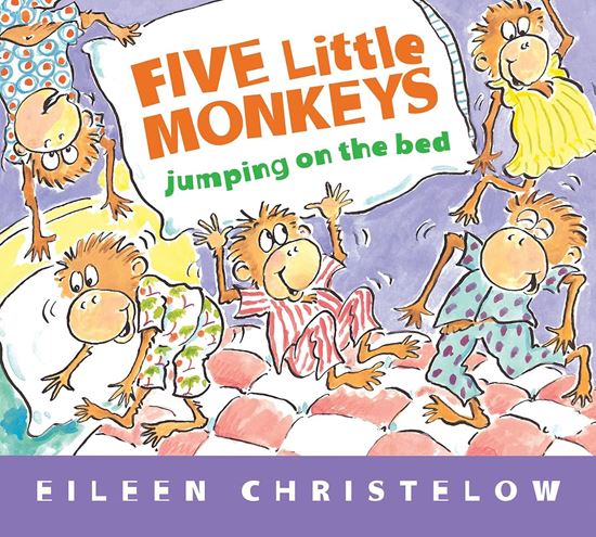 Imagen de FIVE LITTLE MONKEYS JUMPING ON THE BED P