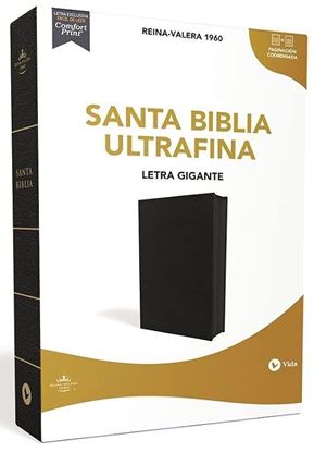 Imagen de RVR60 SANTA BIBLIA ULTRAFINA LG. 12NEGRA