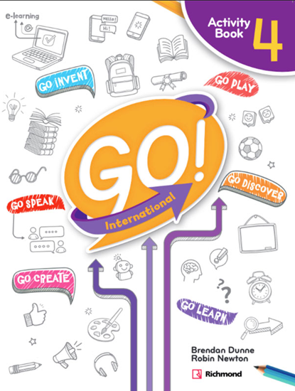 Imagen de GO! INTERNATIONAL ACTIVITY BOOK 4 PRIM.