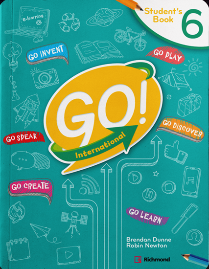 Imagen de GO! INTERNATIONAL STUDENT S BOOK 6 PRIM.