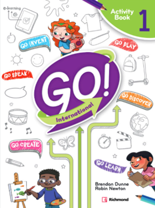 Imagen de GO! INTERNATIONAL ACTIVITY BOOK 1 PRIM.