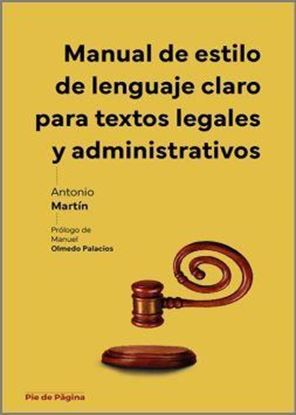 Imagen de MANUAL DE ESTILO DE LENGUAJE CLARO PARA