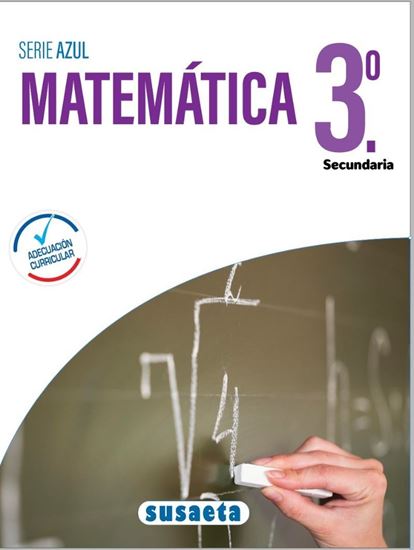 Imagen de MATEMATICA NO. 3 SECUNDARIA -SERIE AZUL