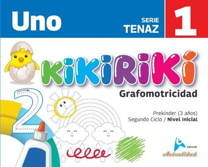 Imagen de GRAFOMOTRICIDAD KIKIRIKI SERIE TENAZ 1