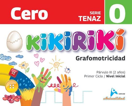 Imagen de GRAFOMOTRICIDAD KIKIRIKI SERIE TENAZ 0